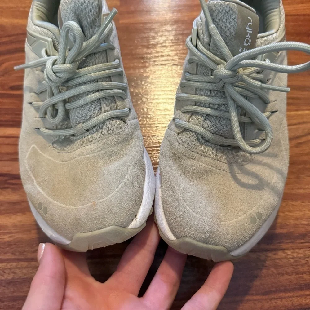 Ryka tan suede
